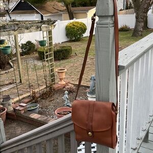 Vintage Brown Crossbody Genuine Leather